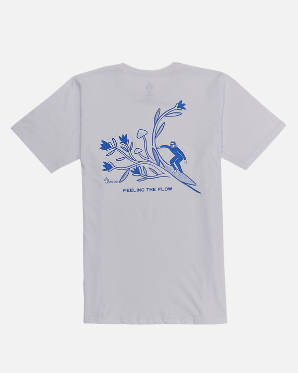 Polera manga corta surf