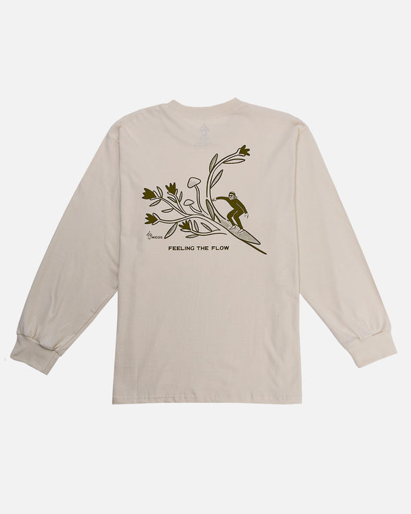 Polera manga larga surf