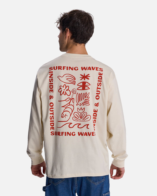 Polera manga larga inside and outside