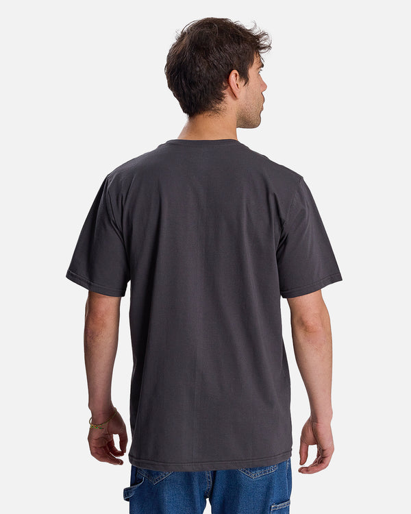 Polera manga corta plomo