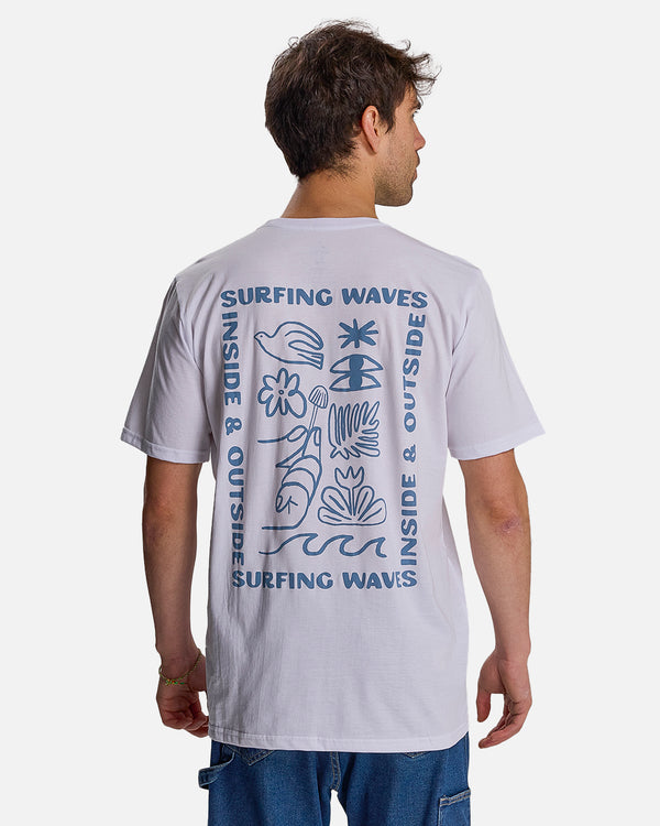 Polera manga corta inside and outside