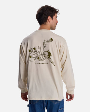 Polera manga larga surf